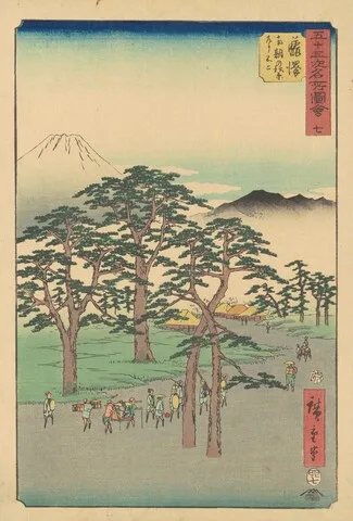 Utagawa Hiroshige, Fujisawa-shuku