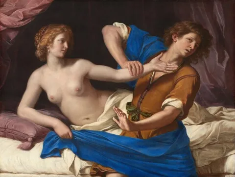 Guercino, Joseph and Potiphar's Wife