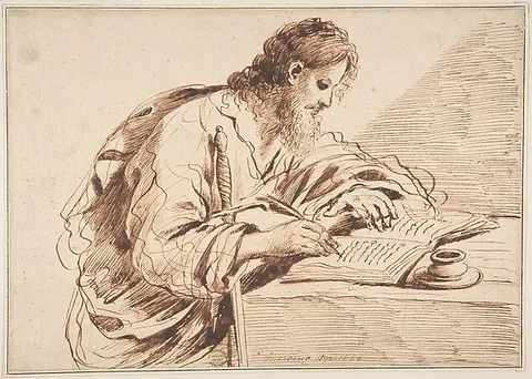 Guercino, Saint Paul