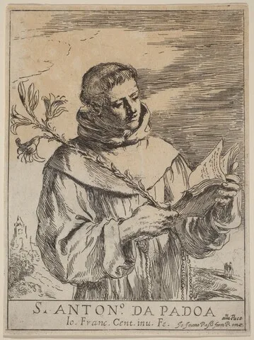 Guercino, Saint Anthony of Padua