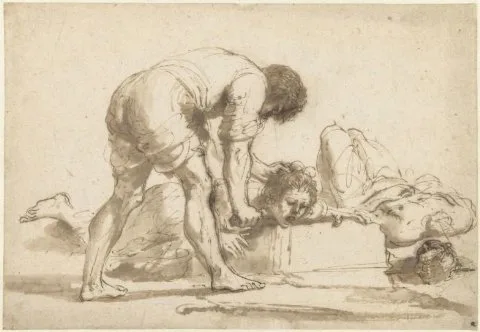 Guercino, Martyrdom of the Roman Officers John and Paul