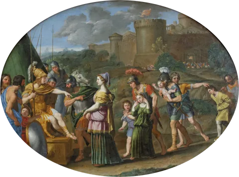 Domenichino, Timoclea Before Alexander the Great