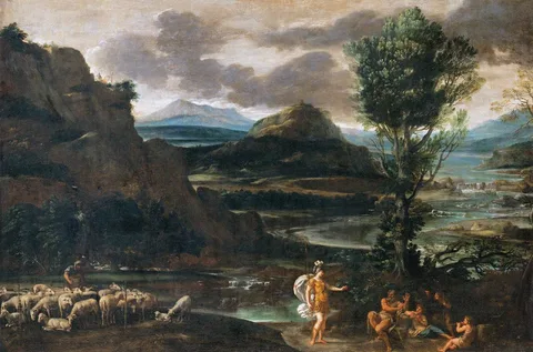Domenichino, Erminia and the Shepherds