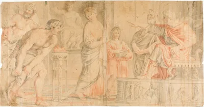 Domenichino, Condemnation of Saint Cecilia