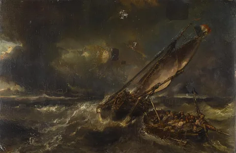 Eugène Isabey, After the Storm