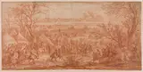 Adam Frans van der Meulen, Louis XIV at the Siege of Cambrai, Seen from the South-West (March 20–April 19, 1677)