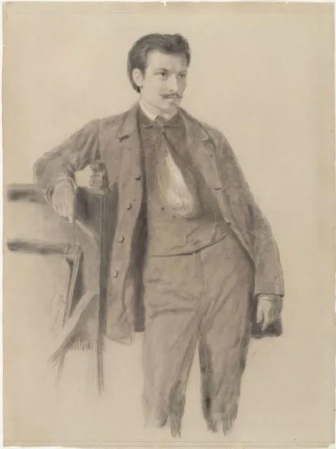 Eastman Johnson, Portret van Johan Daniël Koelman