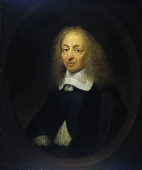 Caspar Netscher, Portrait of Constantijn Huygens (1596-1687)