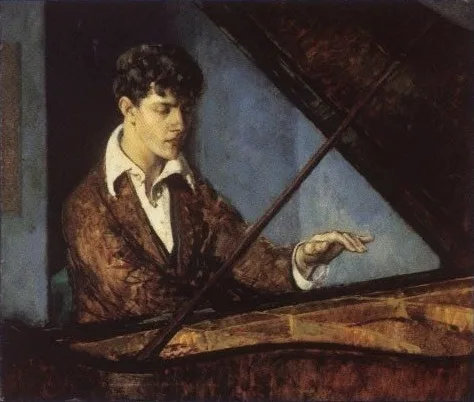 Leon Kroll, Leo Ornstein at the Piano