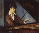 Leon Kroll, Leo Ornstein at the Piano