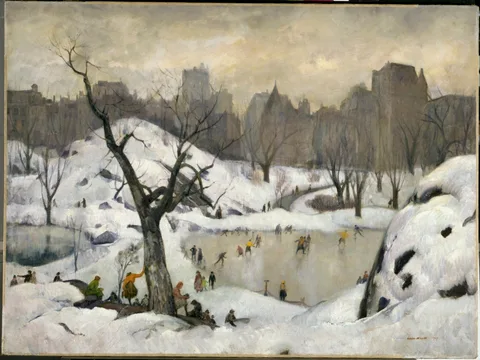 Leon Kroll, The Park-Winter