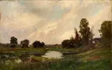 Edward Gay, The River, Sound Beach, Connecticut