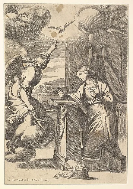 Carlo Maratti, The Annunciation