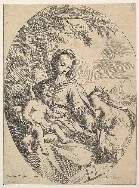 Carlo Maratti, The Marriage of St. Catherine