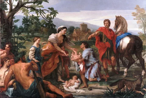 Carlo Maratti, The finding of Romulus and Remus