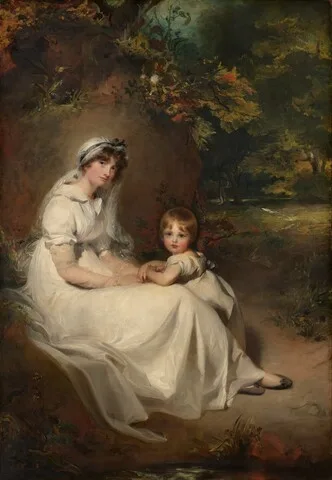Sir Thomas Lawrence, Lady Mary Templetown and Her Eldest Son