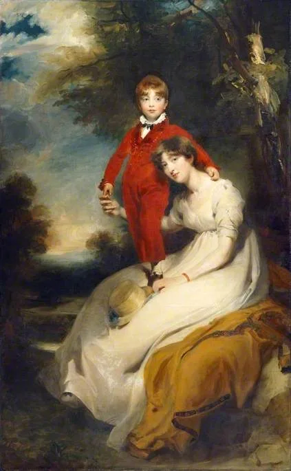 Sir Thomas Lawrence, Mrs Charles Thellusson, née Sabine Robarts (1775–1814), and Her Son, Charles Thellusson (1797–1856)