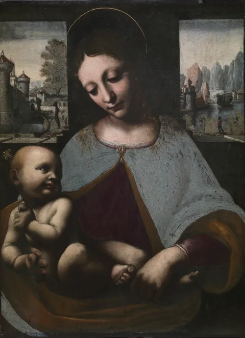 Leonardo da Vinci, Virgin and Child