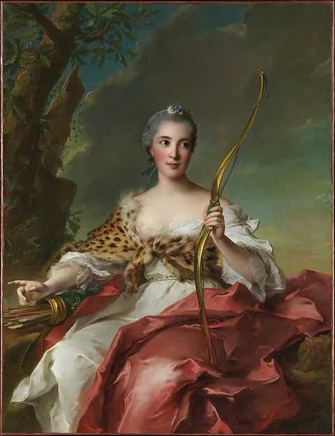 Jean-Marc Nattier, Madame Bergeret de Frouville as Diana