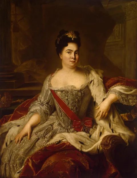 Jean-Marc Nattier, Portrait of Catherine I of Russia (1684-1727)