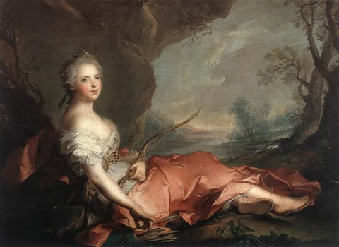 Jean-Marc Nattier, Marie Adelaide of France as Diana