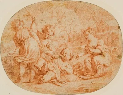 Jean-Marc Nattier, Allegorical Scene with Children Quarreling