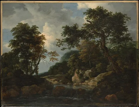 Jacob van Ruisdael, The Forest Stream