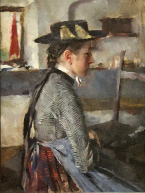 Wilhelm Leibl, In expectation