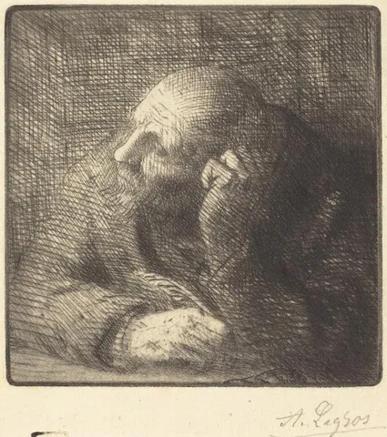 Alphonse Legros, Meditation (La meditation)