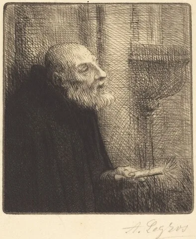 Alphonse Legros, Distributor of the Holy Water (Le donneur d'eau benite)