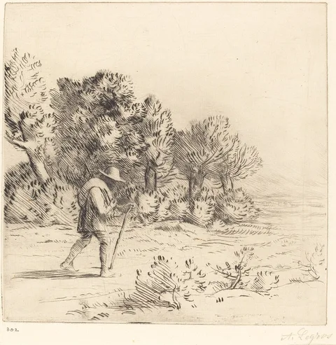 Alphonse Legros, Peddler (Le colporteur)