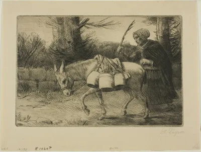 Alphonse Legros, Milkmaid