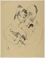 Heinrich Hoerle, Das Ehepaar (The Married Couple)