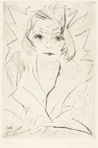 Walter Gramatté, Madchen (Girl)