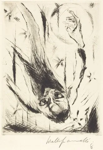 Walter Gramatté, The Fall into Infinity
