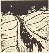 Walter Gramatté, The Burial (Begrabnis)