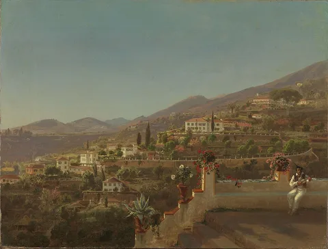 Johan Fredrik Eckersberg, View of Funchal, Madeira