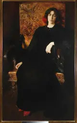 Kazimierz Stabrowski, Portrait of artist's wife Julia (Julia Stabrowska née Janiszewska).