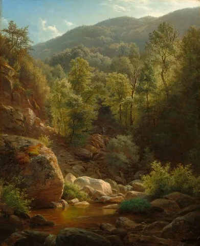 Paul Weber, Scene in the Catskills