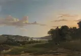 Patrick Nasmyth, A View of Cessford and the Village of Caverton, Roxboroughshire in the Distance