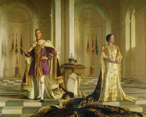 Gerald Kelly, Coronation portraits of George VI and Elizabeth