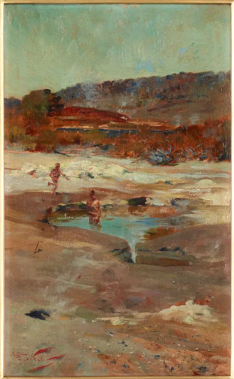 Girolamo P. Nerli, At Rotorua