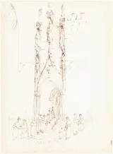 John Skinner Prout, A Gothic Arch