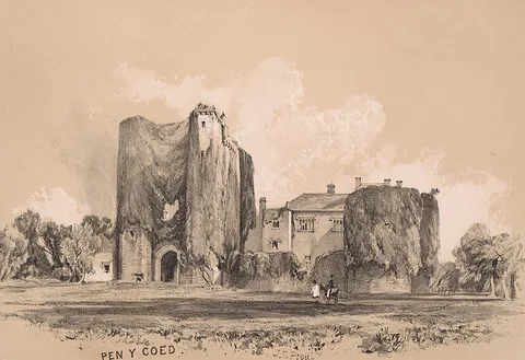 John Skinner Prout, Pen-Y-Coed Castle