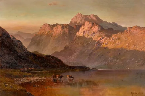 Alfred de Breanski, Llyn-Y-Ddinas, Beddgelert, North Wales
