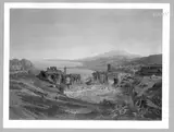 Johann Anton Castell, ruin near Taormina
