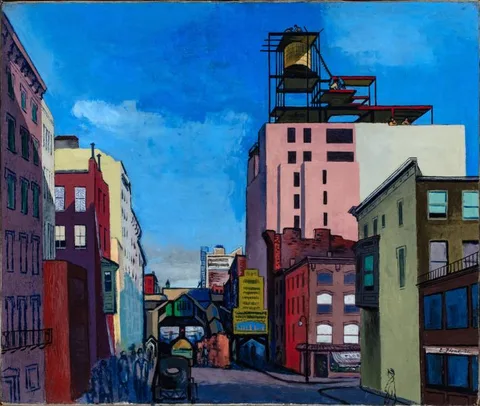 Ernest Fiene, Changing Old New York