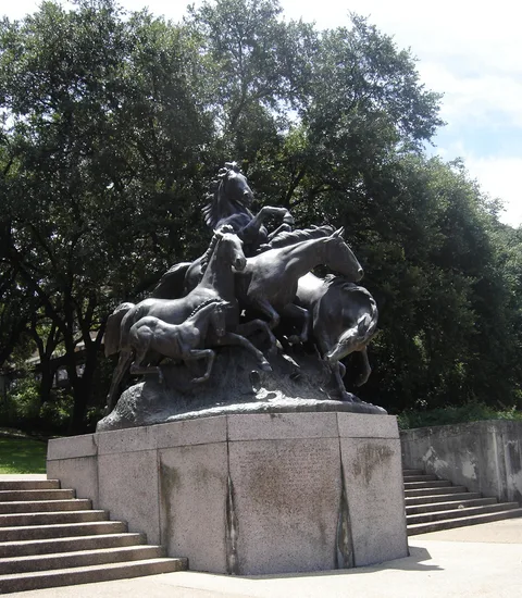 Alexander Phimister Proctor, The Seven Mustangs