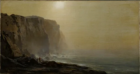 Arthur Parton, Misty Morning, Coast of Maine