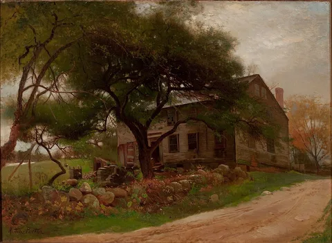 Arthur Parton, Old Farm House in the Catskills